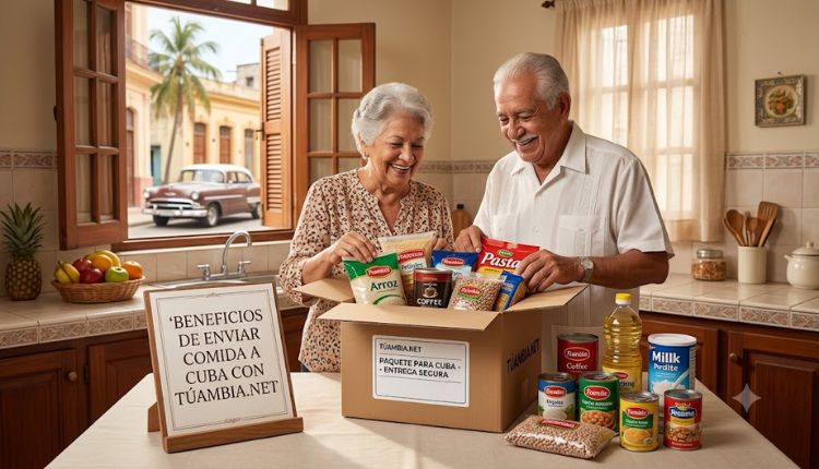 envio comida a cuba